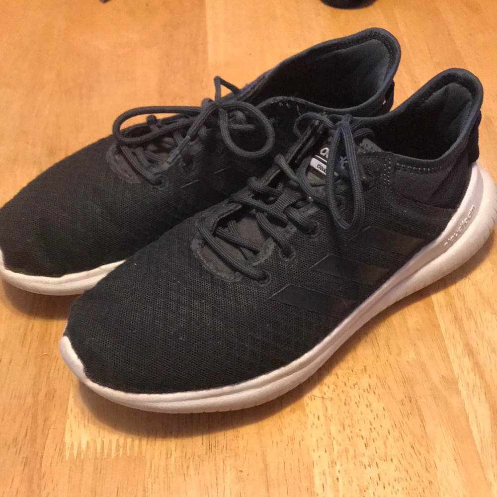 Adidas Women's Black Knit Sneakers